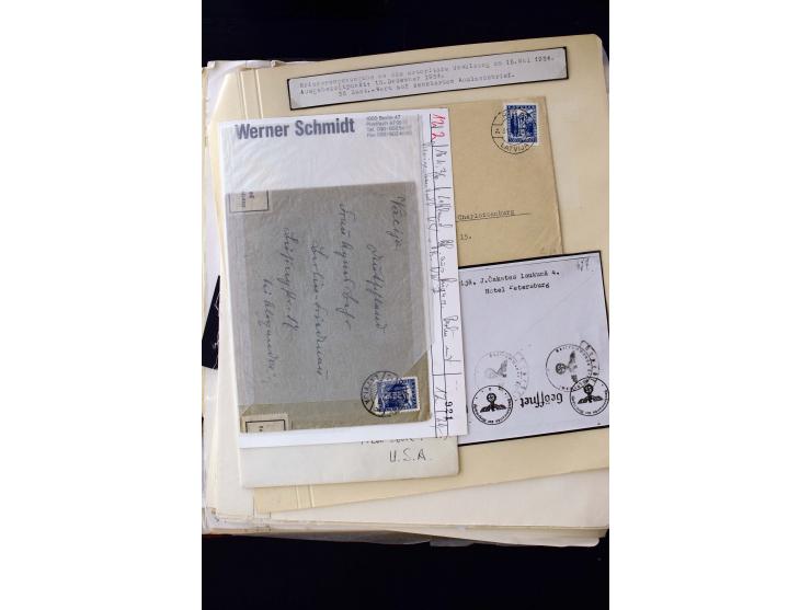 1934/37, very interesting unused and used collection ex Mi.-No. 232-261, containing multiples, plate flaws, perforation and w