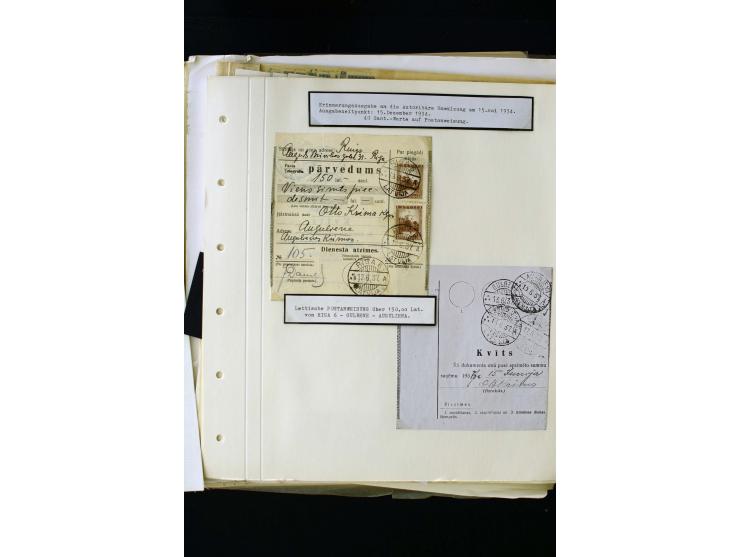 1934/37, very interesting unused and used collection ex Mi.-No. 232-261, containing multiples, plate flaws, perforation and w