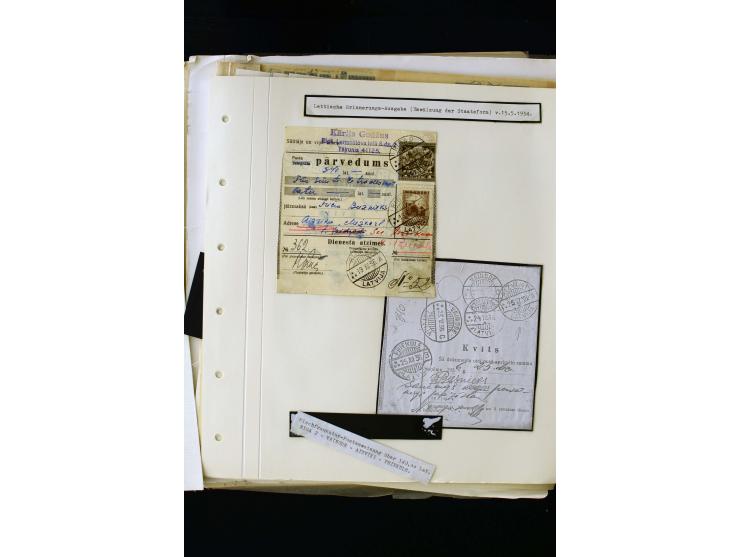 1934/37, very interesting unused and used collection ex Mi.-No. 232-261, containing multiples, plate flaws, perforation and w