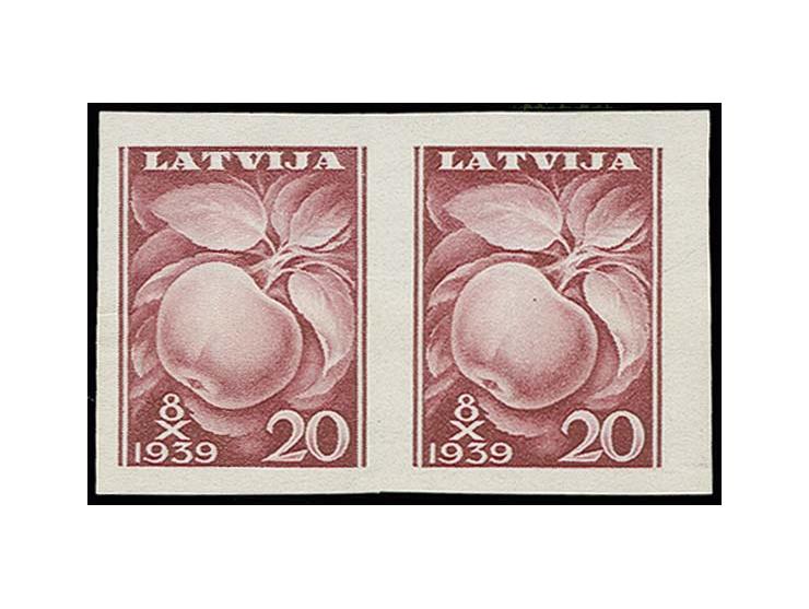 1939 Harvest Festival 20 s., archive proof, horizontal pair, without gum, slightly toned on reverse, otherwise fine