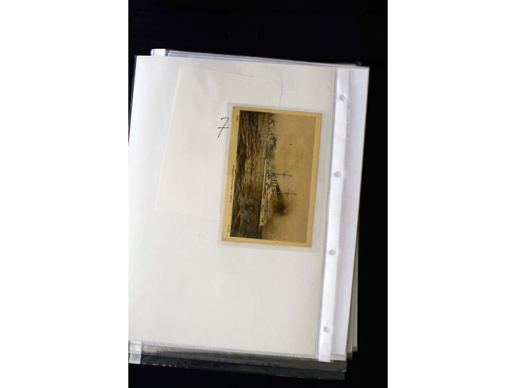 GERMAN POST OFFICES IN LEIPAJA 1st. WORLD WAR: 1914/17, interesting collection with more than 60 cards and covers, mostly nav