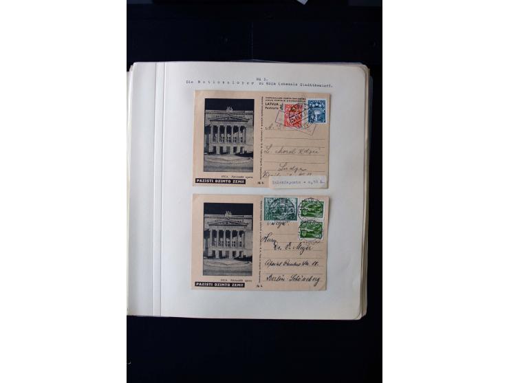 TOURIST PICTURE POSTCARDS: More than 150 cards in yellow, green and grey, many used, mostly fine