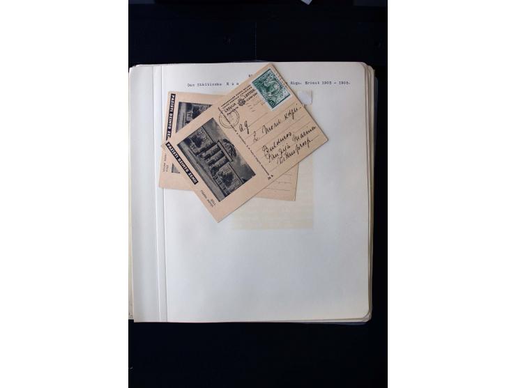  TOURIST PICTURE POSTCARDS: More than 150 cards in yellow, green and grey, many used, mostly fine
