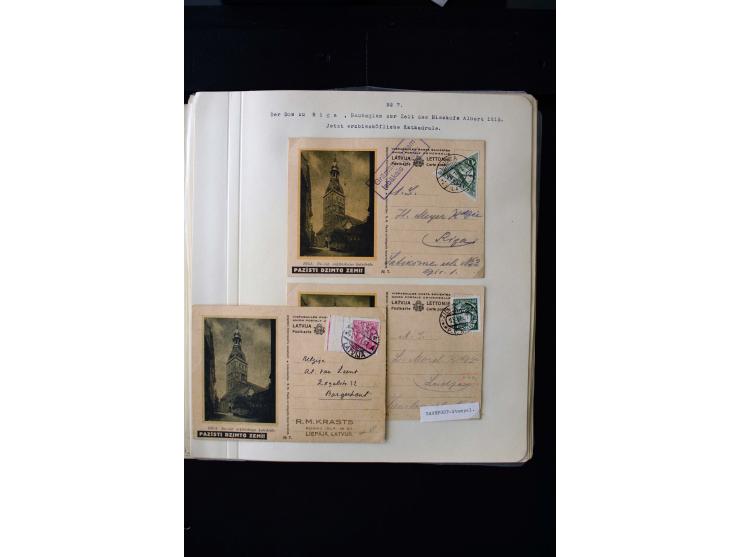  TOURIST PICTURE POSTCARDS: More than 150 cards in yellow, green and grey, many used, mostly fine