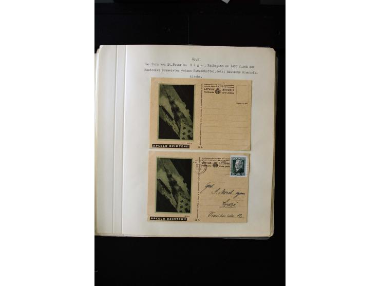  TOURIST PICTURE POSTCARDS: More than 150 cards in yellow, green and grey, many used, mostly fine