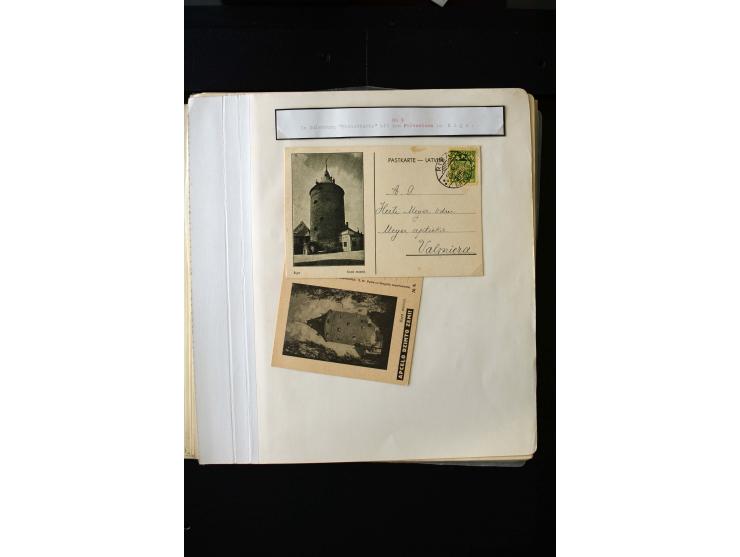  TOURIST PICTURE POSTCARDS: More than 150 cards in yellow, green and grey, many used, mostly fine