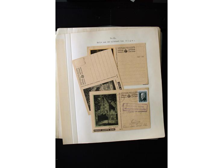  TOURIST PICTURE POSTCARDS: More than 150 cards in yellow, green and grey, many used, mostly fine