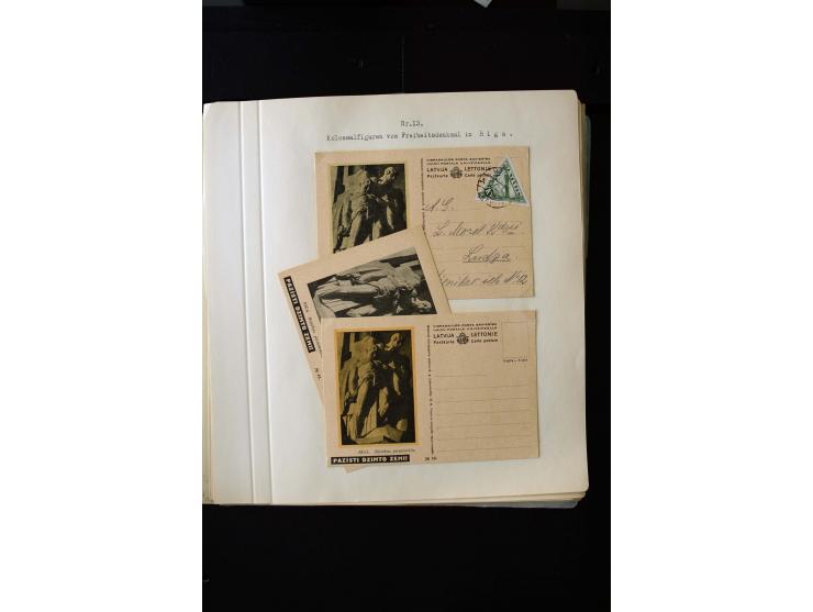  TOURIST PICTURE POSTCARDS: More than 150 cards in yellow, green and grey, many used, mostly fine
