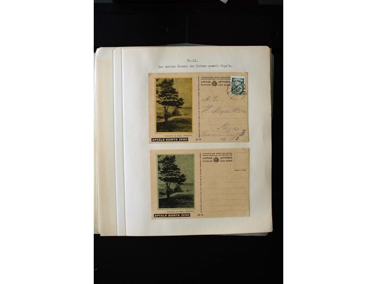  TOURIST PICTURE POSTCARDS: More than 150 cards in yellow, green and grey, many used, mostly fine