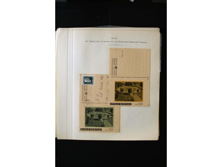  TOURIST PICTURE POSTCARDS: More than 150 cards in yellow, green and grey, many used, mostly fine