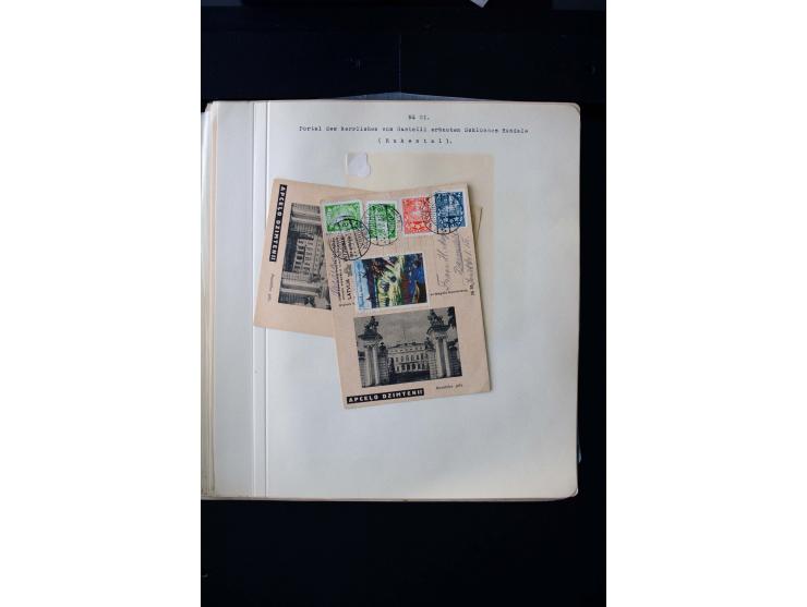  TOURIST PICTURE POSTCARDS: More than 150 cards in yellow, green and grey, many used, mostly fine