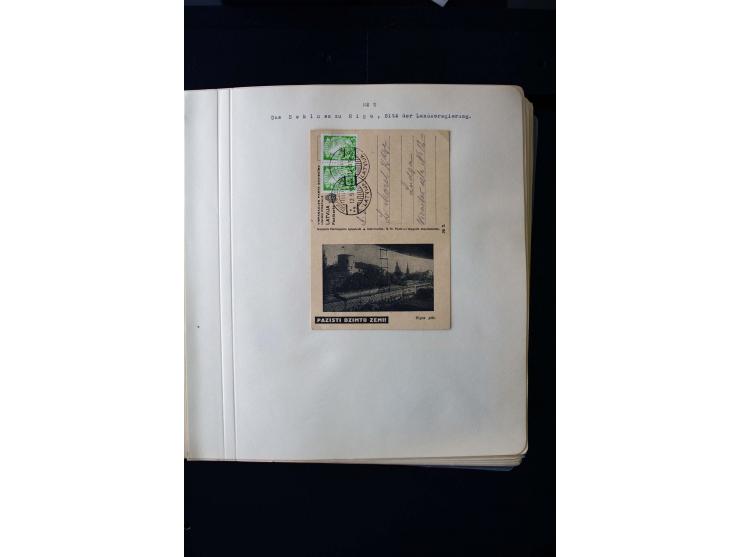  TOURIST PICTURE POSTCARDS: More than 150 cards in yellow, green and grey, many used, mostly fine