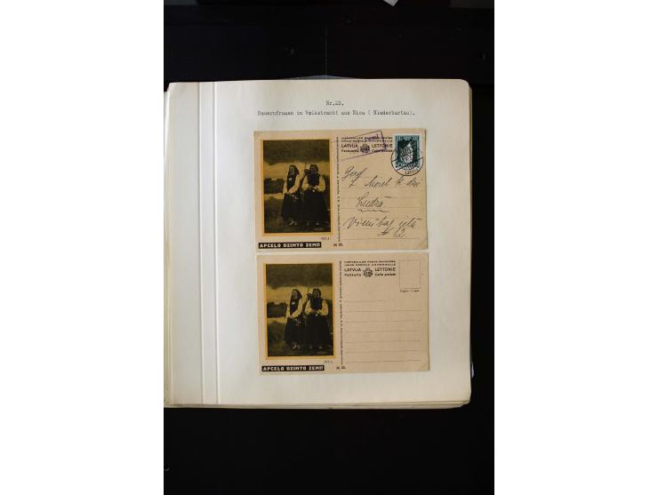  TOURIST PICTURE POSTCARDS: More than 150 cards in yellow, green and grey, many used, mostly fine