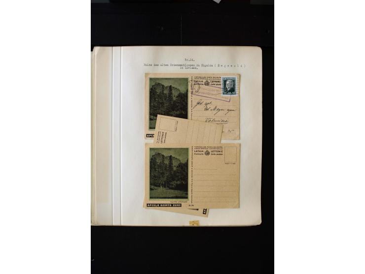  TOURIST PICTURE POSTCARDS: More than 150 cards in yellow, green and grey, many used, mostly fine