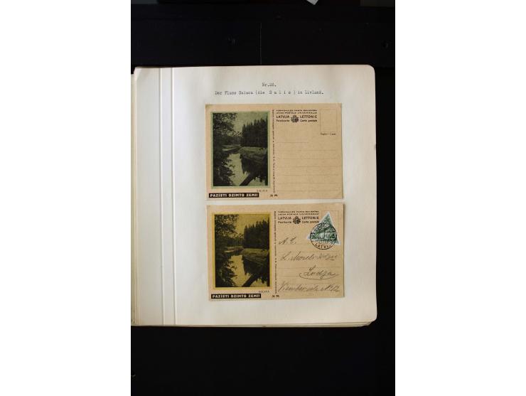  TOURIST PICTURE POSTCARDS: More than 150 cards in yellow, green and grey, many used, mostly fine