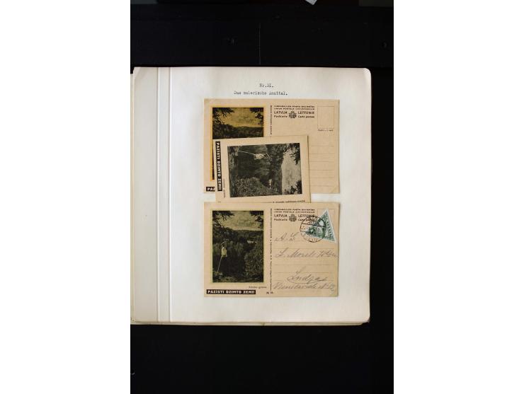  TOURIST PICTURE POSTCARDS: More than 150 cards in yellow, green and grey, many used, mostly fine