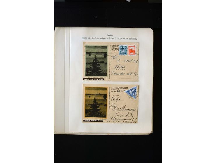  TOURIST PICTURE POSTCARDS: More than 150 cards in yellow, green and grey, many used, mostly fine
