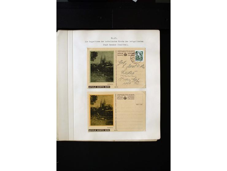  TOURIST PICTURE POSTCARDS: More than 150 cards in yellow, green and grey, many used, mostly fine