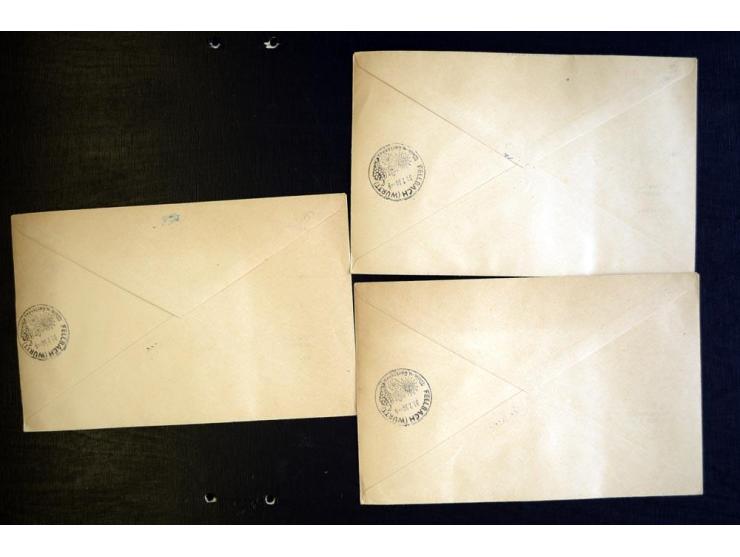 1936, Berlin, 22 R-Briefe mit diversen Sonderstempeln inkl. verschiedener Neben-Veranstaltungen und 2 Stück aus Kiel, dabei u
