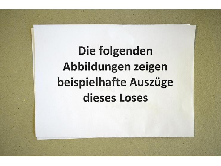 1934/90, über 200 Briefe, dabei Ganzsachen, Flugpost, Einschreiben, Zensuren etc., sehr reichhaltig, gute Erhaltung