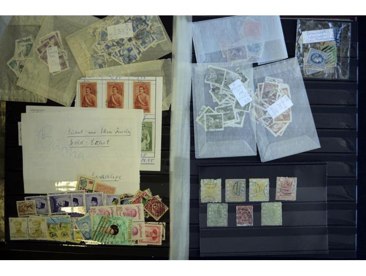 1878/1960(ca.), interessante ungebrauchte und gestempelte Partie, dabei Mi.-Nr. 1-2 und 3(3) gestempelt, außerdem einige Ganz