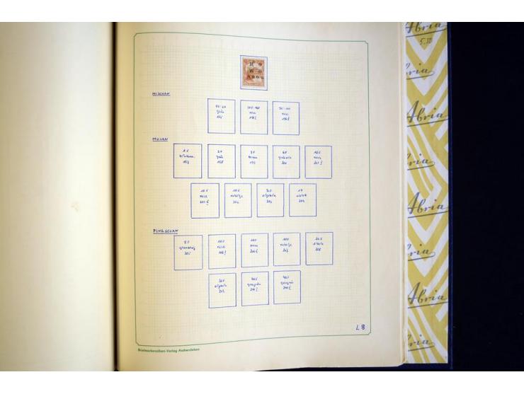 1878/1977, ungebrauchte und gestempelte Sammlung mit etlichen guten Ausgaben, u.a. Mi.-Nr.1-3, 4-6, dazu Lokal/-und Besetzung