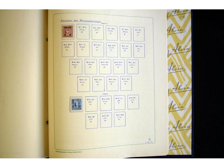 1878/1977, ungebrauchte und gestempelte Sammlung mit etlichen guten Ausgaben, u.a. Mi.-Nr.1-3, 4-6, dazu Lokal/-und Besetzung