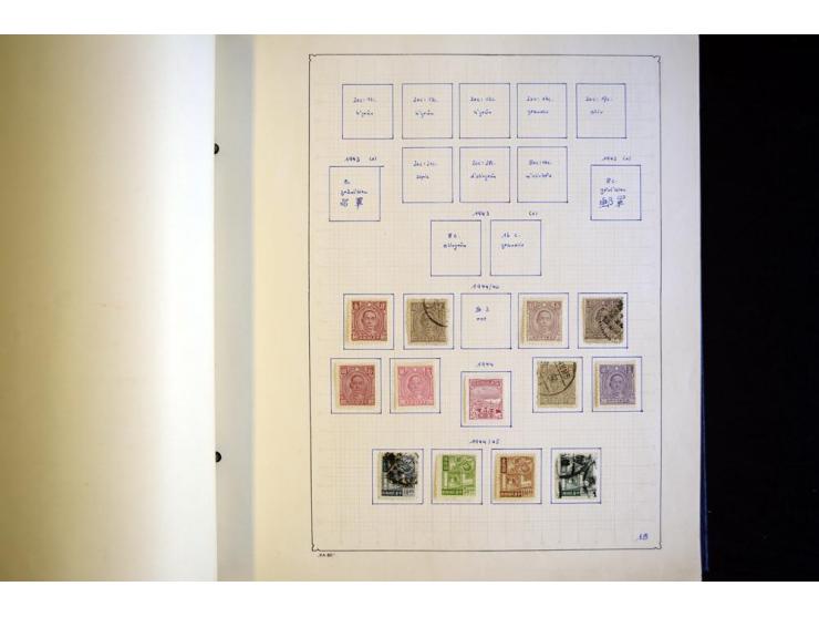 1878/1977, ungebrauchte und gestempelte Sammlung mit etlichen guten Ausgaben, u.a. Mi.-Nr.1-3, 4-6, dazu Lokal/-und Besetzung