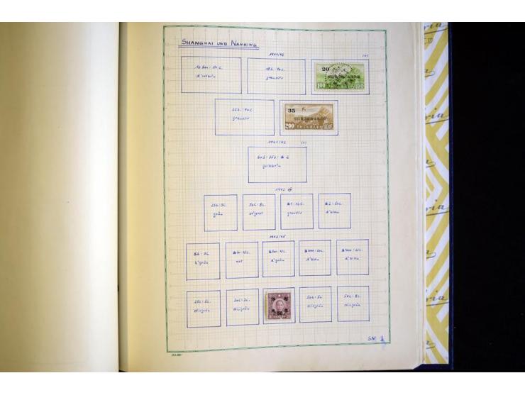 1878/1977, ungebrauchte und gestempelte Sammlung mit etlichen guten Ausgaben, u.a. Mi.-Nr.1-3, 4-6, dazu Lokal/-und Besetzung