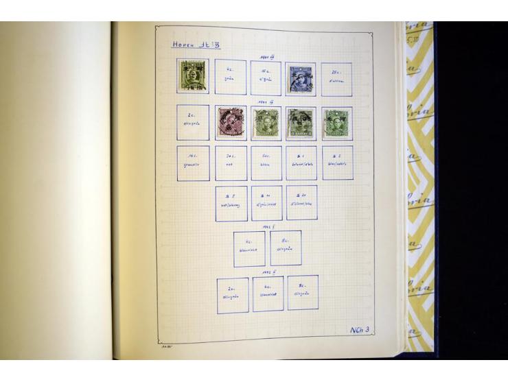 1878/1977, ungebrauchte und gestempelte Sammlung mit etlichen guten Ausgaben, u.a. Mi.-Nr.1-3, 4-6, dazu Lokal/-und Besetzung