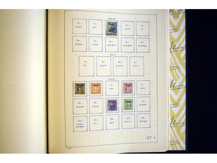 1878/1977, ungebrauchte und gestempelte Sammlung mit etlichen guten Ausgaben, u.a. Mi.-Nr.1-3, 4-6, dazu Lokal/-und Besetzung