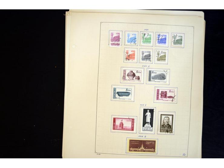 1949/1990, ungebrauchte und gestempelte Sammlung mit vielen guten Werten und Blockausgaben, dabei Bl.6-7 und 9 postfrisch sow