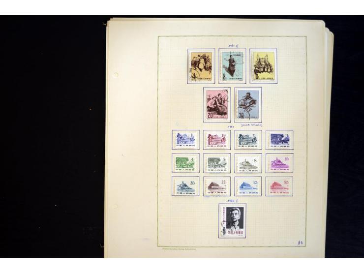 1949/1990, ungebrauchte und gestempelte Sammlung mit vielen guten Werten und Blockausgaben, dabei Bl.6-7 und 9 postfrisch sow