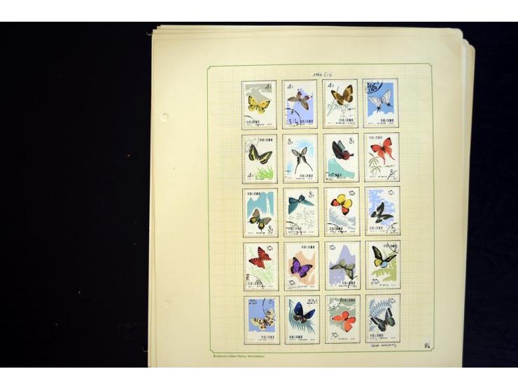 1949/1990, ungebrauchte und gestempelte Sammlung mit vielen guten Werten und Blockausgaben, dabei Bl.6-7 und 9 postfrisch sow