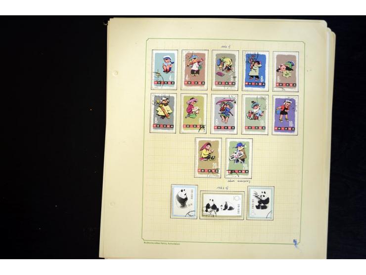 1949/1990, ungebrauchte und gestempelte Sammlung mit vielen guten Werten und Blockausgaben, dabei Bl.6-7 und 9 postfrisch sow