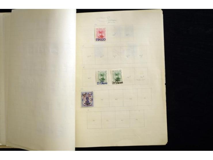 1875/1939, ungebrauchte und gestempelte reichhaltige Sammlung, dabei Löwenausgabe bis 5 Kr. mit Originalen und Fälschungen, i