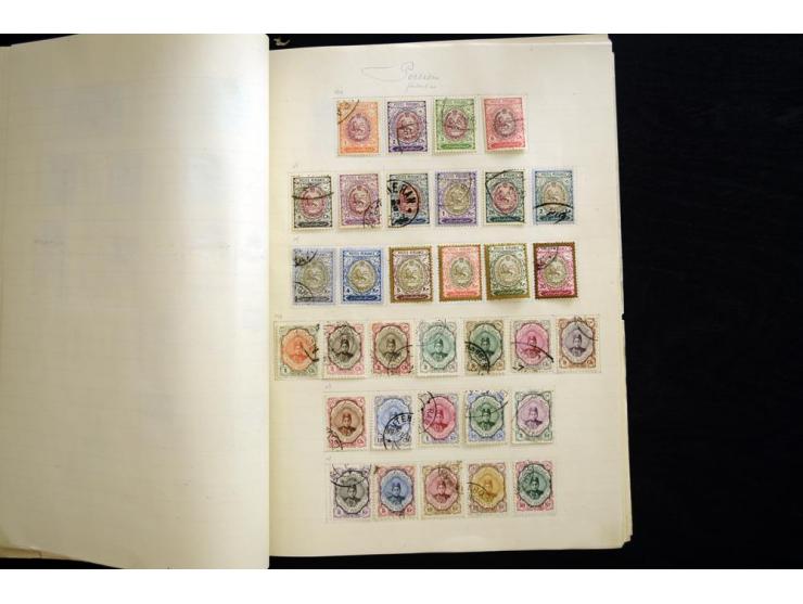 1875/1939, ungebrauchte und gestempelte reichhaltige Sammlung, dabei Löwenausgabe bis 5 Kr. mit Originalen und Fälschungen, i
