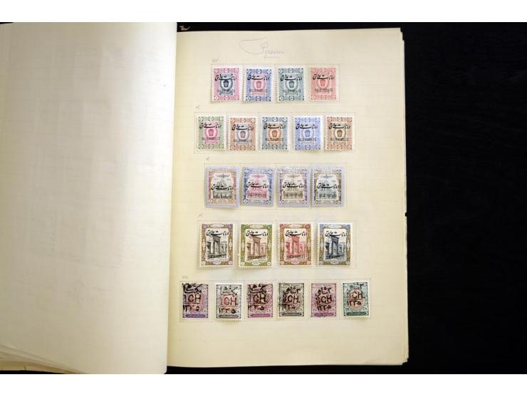 1875/1939, ungebrauchte und gestempelte reichhaltige Sammlung, dabei Löwenausgabe bis 5 Kr. mit Originalen und Fälschungen, i