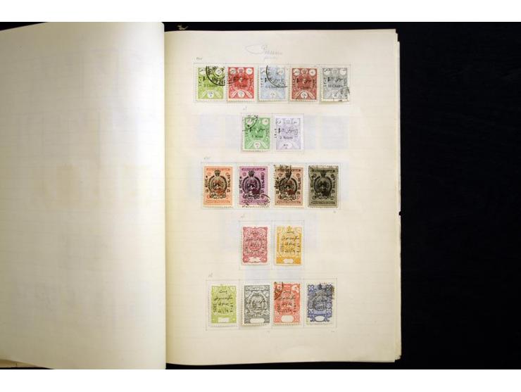 1875/1939, ungebrauchte und gestempelte reichhaltige Sammlung, dabei Löwenausgabe bis 5 Kr. mit Originalen und Fälschungen, i