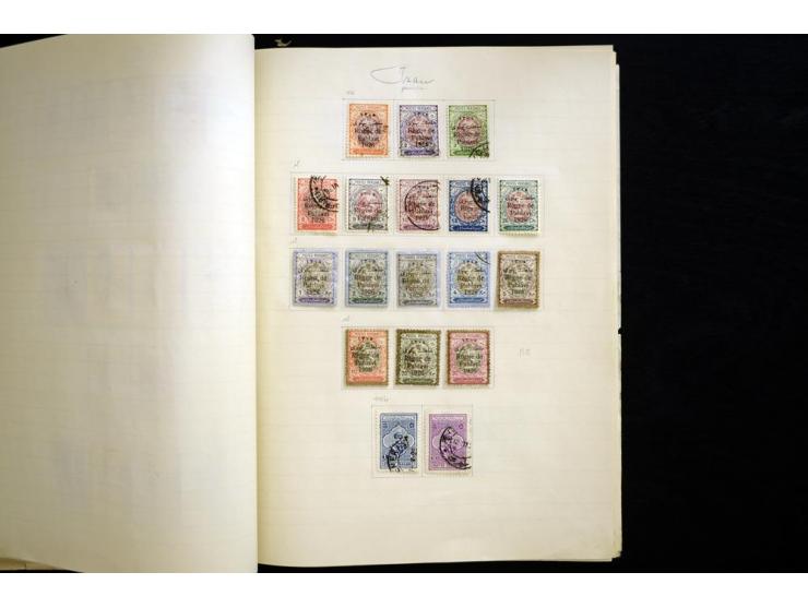 1875/1939, ungebrauchte und gestempelte reichhaltige Sammlung, dabei Löwenausgabe bis 5 Kr. mit Originalen und Fälschungen, i
