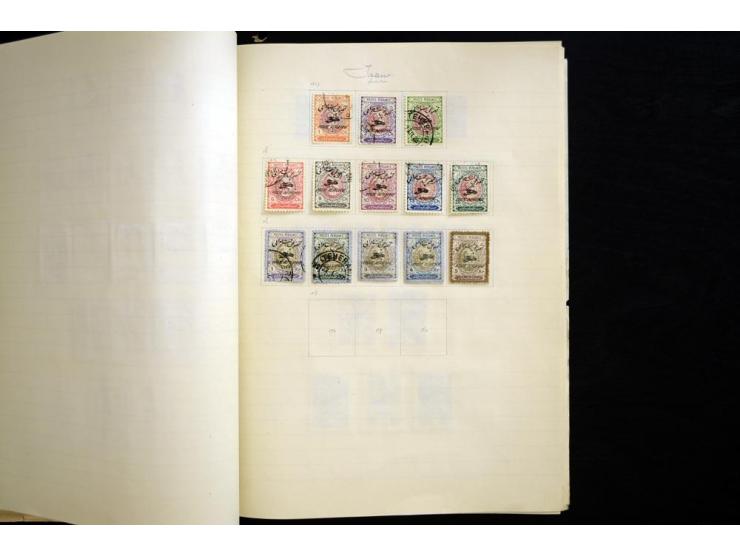 1875/1939, ungebrauchte und gestempelte reichhaltige Sammlung, dabei Löwenausgabe bis 5 Kr. mit Originalen und Fälschungen, i