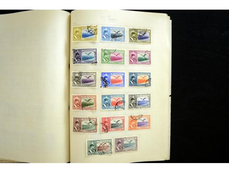 1875/1939, ungebrauchte und gestempelte reichhaltige Sammlung, dabei Löwenausgabe bis 5 Kr. mit Originalen und Fälschungen, i