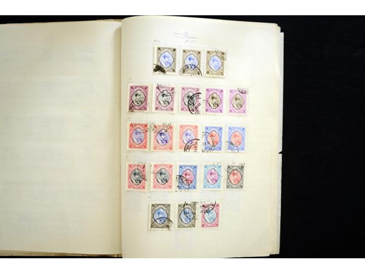1875/1939, ungebrauchte und gestempelte reichhaltige Sammlung, dabei Löwenausgabe bis 5 Kr. mit Originalen und Fälschungen, i
