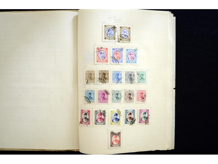 1875/1939, ungebrauchte und gestempelte reichhaltige Sammlung, dabei Löwenausgabe bis 5 Kr. mit Originalen und Fälschungen, i