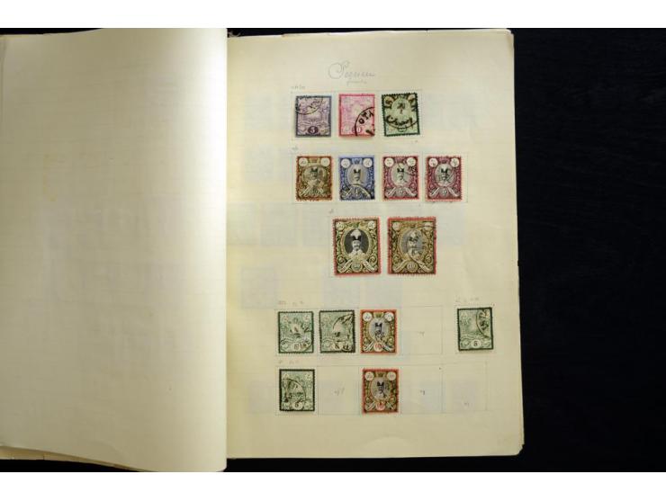 1875/1939, ungebrauchte und gestempelte reichhaltige Sammlung, dabei Löwenausgabe bis 5 Kr. mit Originalen und Fälschungen, i