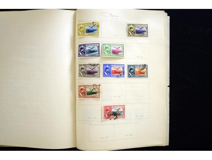 1875/1939, ungebrauchte und gestempelte reichhaltige Sammlung, dabei Löwenausgabe bis 5 Kr. mit Originalen und Fälschungen, i