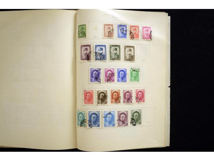 1875/1939, ungebrauchte und gestempelte reichhaltige Sammlung, dabei Löwenausgabe bis 5 Kr. mit Originalen und Fälschungen, i