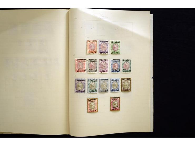1875/1939, ungebrauchte und gestempelte reichhaltige Sammlung, dabei Löwenausgabe bis 5 Kr. mit Originalen und Fälschungen, i