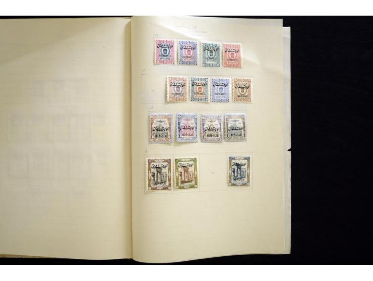 1875/1939, ungebrauchte und gestempelte reichhaltige Sammlung, dabei Löwenausgabe bis 5 Kr. mit Originalen und Fälschungen, i