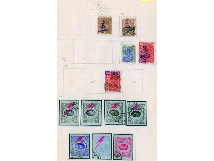 1875/1939, ungebrauchte und gestempelte reichhaltige Sammlung, dabei Löwenausgabe bis 5 Kr. mit Originalen und Fälschungen, i